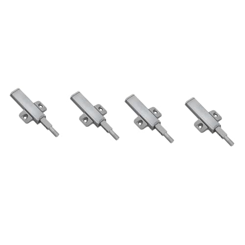 ORFOFE 4 Stück Teiliges Edelstahl Schranktürpuffer mit Starkem Magnet Geräuschdämpfend und Stoßabsorbierend für Schränke Kleiderschränke und Einfache Montage Sanftes Öffnen und Schließen von ORFOFE