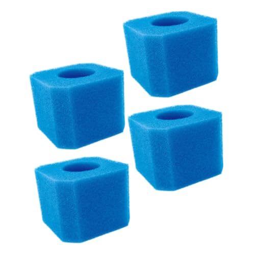 ORFOFE 4 Stück Teiliges Filterschwamm für Schwimmbecken Quadratisch Vielseitig Einsetzbar Hochwirksam gegen Haare Sedimente und Einfach zu Wechseln Langlebig und Robust Geeignet für ORFOFE 4 Stück Teiliges Filterschwamm für Schwimmbecken Quadratisch Vielseitig Einsetzbar Hochwirksam gegen Haare Sedimente und Einfach zu Wechseln Langlebig und Robust Geeignet für von ORFOFE
