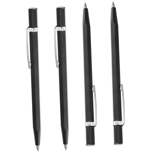 ORFOFE 4 Stück Teiliges Gravurset mit Wolframcarbidspitze Ergonomischer Metall Gravierstift für Präzise Markierungen Glas Keramik Fliesen und Metall Komfortabler Griff für DIY und von ORFOFE