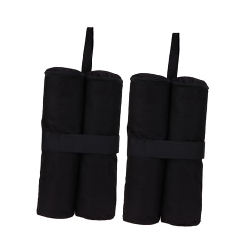 ORFOFE 4 Stück Teiliges Outdoor Sandsäcke für Pavillonbeschwerung Wetterfeste Canopy Gewichte mit Robustem Reißverschluss Stabilisieren Zelte Faltzelte bei Starkem Wind Schwarz ORFOFE 4 Stück Teiliges Outdoor Sandsäcke für Pavillonbeschwerung Wetterfeste Canopy Gewichte mit Robustem Reißverschluss Stabilisieren Zelte Faltzelte bei Starkem Wind Schwarz von ORFOFE