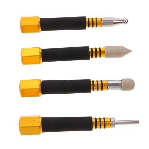 ORFOFE 4 Stück Teiliges Tap Down Dent Tool für Autolackfreie Reparatur Professionelle Ausbeulwerkzeuge mit Tap Down Spitzen Effizient zur Blechrestauration und Hagelschadenentfernung ORFOFE 4 Stück Teiliges Tap Down Dent Tool für Autolackfreie Reparatur Professionelle Ausbeulwerkzeuge mit Tap Down Spitzen Effizient zur Blechrestauration und Hagelschadenentfernung von ORFOFE