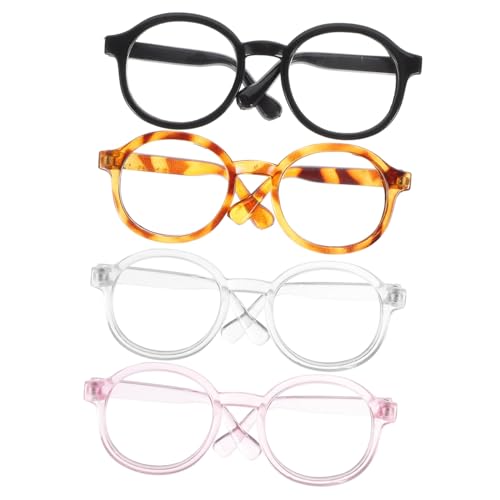 ORFOFE 4 Stück Teiliges Transparente Haustierbrillen aus Leichtem Kunststoff für Katzen und Hunde Modische Sonnenbrillen mit UV Schutz Wiederverwendbar Geeignet als Dekorative Cosplay ORFOFE 4 Stück Teiliges Transparente Haustierbrillen aus Leichtem Kunststoff für Katzen und Hunde Modische Sonnenbrillen mit UV Schutz Wiederverwendbar Geeignet als Dekorative Cosplay von ORFOFE