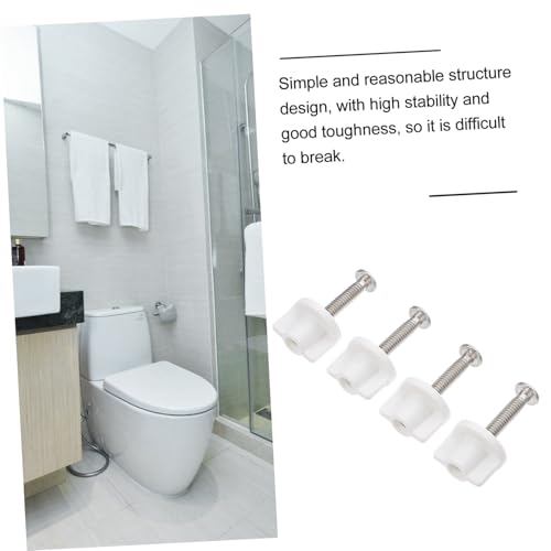 ORFOFE 4 Stück Toilettensitz Befestigungsschrauben Edelstahl Wc Sitz Montageschrauben Ersatzteile Rostfrei Langlebig für Einfache Montage ORFOFE 4 Stück Toilettensitz Befestigungsschrauben Edelstahl Wc Sitz Montageschrauben Ersatzteile Rostfrei Langlebig für Einfache Montage von ORFOFE
