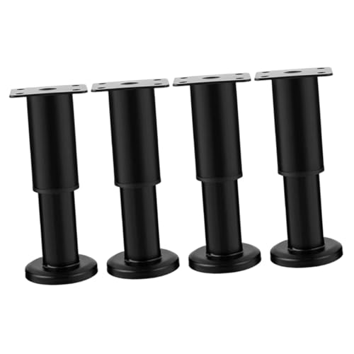 ORFOFE 4 Stück Verstellbare Möbelfüße Höhenverstellbar Robust Tragfähig Möbelbeine für Sofa Tisch Schrank Tv Kommode für Ersatz und DIY Möbelmontage von ORFOFE