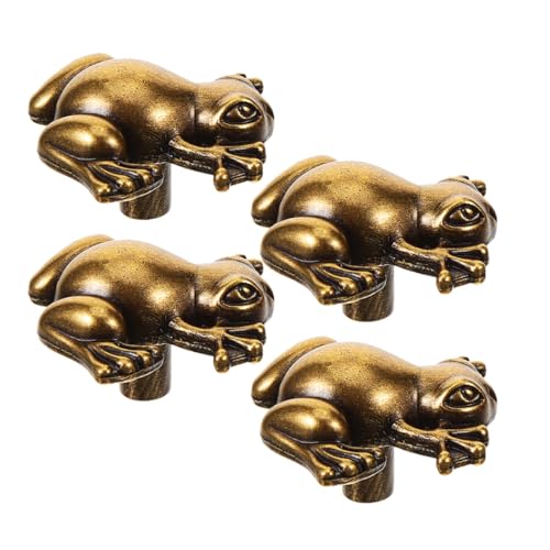 ORFOFE 4 Stück Vintage Möbelknöpfe aus Robustem Zinklegierung Frosch design Schrankgriffe für Kommode Schublade Tür Einfache Montage Rostfrei Dekorativ für Kleiderschrank und Möbel ORFOFE 4 Stück Vintage Möbelknöpfe aus Robustem Zinklegierung Frosch design Schrankgriffe für Kommode Schublade Tür Einfache Montage Rostfrei Dekorativ für Kleiderschrank und Möbel von ORFOFE