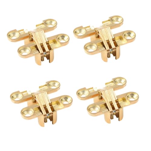 ORFOFE 4 Stück Zinklegierung Klappscharnier Selbstsichernd Versteckt für Klapptisch Möbel Zubehör Küchen Schranktüren Tischklappe Langlebig Geräuscharm Einfache Montage ORFOFE 4 Stück Zinklegierung Klappscharnier Selbstsichernd Versteckt für Klapptisch Möbel Zubehör Küchen Schranktüren Tischklappe Langlebig Geräuscharm Einfache Montage von ORFOFE