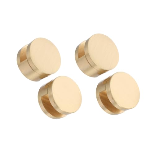 ORFOFE 4 Stücke Messing Spiegelhalter Glas Clips Wandmontage Halterung für Glas Badezimmer Spiegel Befestigung Frameless Glass Clamp ORFOFE 4 Stücke Messing Spiegelhalter Glas Clips Wandmontage Halterung für Glas Badezimmer Spiegel Befestigung Frameless Glass Clamp von ORFOFE