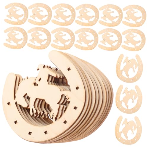 ORFOFE 48 Stück Teiliges DIY Pferdehufe Form Unbemalte Holzzuschnitte zum Bemalen Kreative Holzdeko zum Aufhängen Glatte Oberfläche Kinderfreundlich für Bastelprojekte und ORFOFE 48 Stück Teiliges DIY Pferdehufe Form Unbemalte Holzzuschnitte zum Bemalen Kreative Holzdeko zum Aufhängen Glatte Oberfläche Kinderfreundlich für Bastelprojekte und von ORFOFE