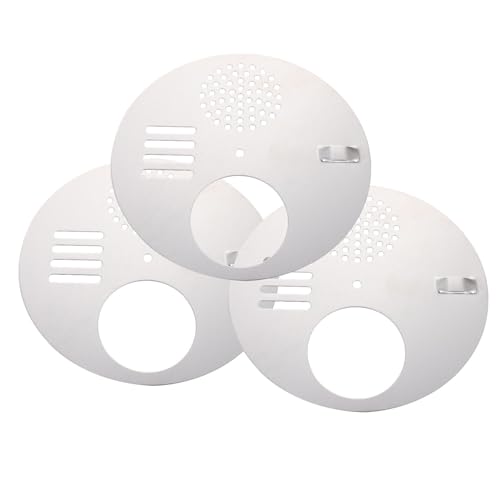 ORFOFE 5 Stück Edelstahl Bienenstockeingang Eingangssperre Drehbare Belüftungselemente Eckausgang Vorrichtung Robust Langlebig für Effektive Bienenkontrolle und Bienenfreundliche von ORFOFE