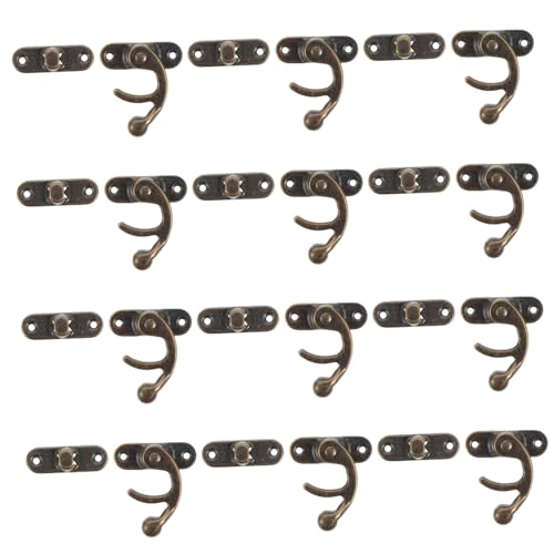 ORFOFE 50 Paare Vintage Eisen Schrankverschluss Latch für Schmuckkästchen Mittelgroß Antike Geschenkbox Schloss mit Retro Design und Robuster Eisenkonstruktion für Holztruhen und ORFOFE 50 Paare Vintage Eisen Schrankverschluss Latch für Schmuckkästchen Mittelgroß Antike Geschenkbox Schloss mit Retro Design und Robuster Eisenkonstruktion für Holztruhen und von ORFOFE