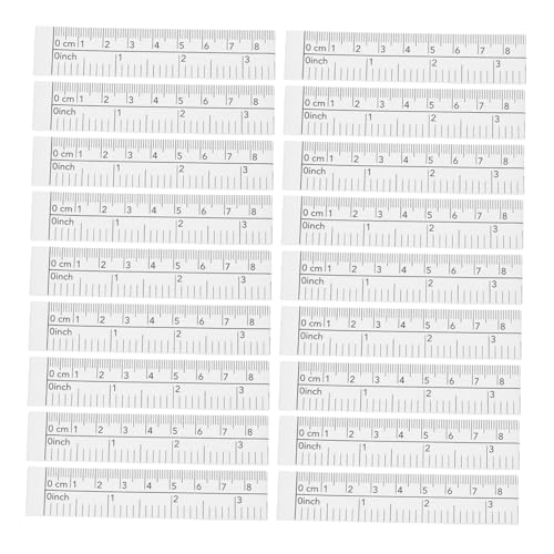 ORFOFE 50 Stück Doppelseitiges Papiermaßband Einweg Messlineal Wundmaßband Wundmesswerkzeug für Körper Kopf Umfang Näher Handwerk ORFOFE 50 Stück Doppelseitiges Papiermaßband Einweg Messlineal Wundmaßband Wundmesswerkzeug für Körper Kopf Umfang Näher Handwerk von ORFOFE