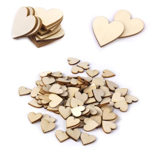 ORFOFE 50 Stück Holzscheiben mit Herzform Natürliche Holzfarbe Dicke DIY Holzherzen für Basteln Scrapbooking Verzierung und Dekoration Beidseitig Glatt Geschliffen mit Rinde Vielseitig ORFOFE 50 Stück Holzscheiben mit Herzform Natürliche Holzfarbe Dicke DIY Holzherzen für Basteln Scrapbooking Verzierung und Dekoration Beidseitig Glatt Geschliffen mit Rinde Vielseitig von ORFOFE