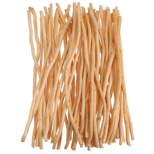 ORFOFE 50 Stück Natürliche Holzstäbe DIY Bastelstäbchen mit Rinde Rustikale Holzäste für Handwerk Dekoration Fotorequisiten Hochzeit und Wohnraumgestaltung ORFOFE 50 Stück Natürliche Holzstäbe DIY Bastelstäbchen mit Rinde Rustikale Holzäste für Handwerk Dekoration Fotorequisiten Hochzeit und Wohnraumgestaltung von ORFOFE
