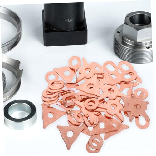 ORFOFE 50 Stück Teiliges Dent Puller Rings für Autokarosserie Reparatur Präzise Blecharbeiten Zubehör für Spot Welder Vielseitiges Ausbeulwerkzeug Kit für Professionelle und DIY Anwender von ORFOFE
