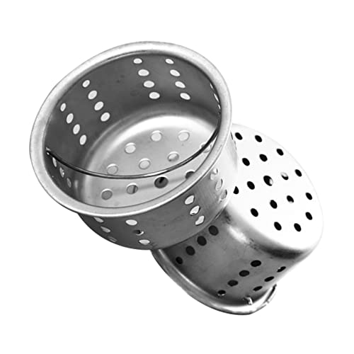 ORFOFE 5 Stück Spülbeckensiebkorb Müllsieb Netzfilter Kanalisationsabflussnetz Filter Wasserhahn Hängefilterkorb für Küchenspüle von ORFOFE