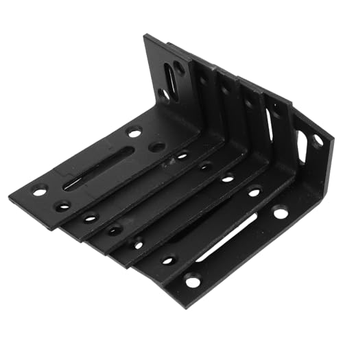 ORFOFE 6 Stück Einstellbare Edelstahl Winkelhalter Stabile Förmige Regalhalterungen mit Schlitzen und Schrauben Rostfreie Eckstreben für Möbel Wandmontage Haushalts Hardware ORFOFE 6 Stück Einstellbare Edelstahl Winkelhalter Stabile Förmige Regalhalterungen mit Schlitzen und Schrauben Rostfreie Eckstreben für Möbel Wandmontage Haushalts Hardware von ORFOFE