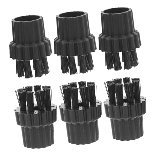 ORFOFE 6 Stück Teiliges Dampfreiniger Bürstenkopf Ersatzbürsten für Haushalts-dampfmaschine Langlebig Einfache Montage Effektive Reinigung von Schmutz und Ablagerungen ORFOFE 6 Stück Teiliges Dampfreiniger Bürstenkopf Ersatzbürsten für Haushalts-dampfmaschine Langlebig Einfache Montage Effektive Reinigung von Schmutz und Ablagerungen von ORFOFE
