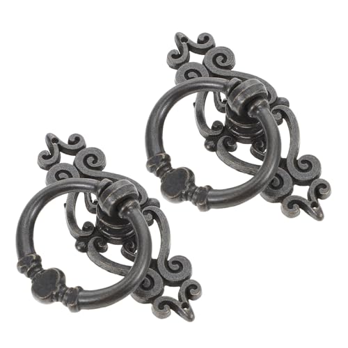 ORFOFE 6 Stück Teiliges Retro Schubladengriffe aus Rostfrei Robust Vintage Ring Möbelgriffe für Schränke Kommoden Kleiderschränke Einfache Montage Ersatzgriffe für Möbel ORFOFE 6 Stück Teiliges Retro Schubladengriffe aus Rostfrei Robust Vintage Ring Möbelgriffe für Schränke Kommoden Kleiderschränke Einfache Montage Ersatzgriffe für Möbel von ORFOFE