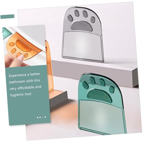 ORFOFE 6 Stück Teiliges Toilettendeckelheber aus Transparentem Hygienischer Sitzdeckel lifter mit Katzenpfoten design Praktische Toilettenabdeckung hilfe für Zuhause Hotel Büro Einfaches von ORFOFE