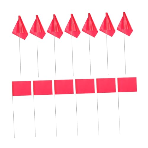 ORFOFE 60 Stück Markierungsfahnen mit Drahtstiel Rote Dreiecksfahnen für Präzise Bodenmarkierung Landschaftspflege Bewässerung Vermessung und Hohe Sichtbarkeit im Außenbereich ORFOFE 60 Stück Markierungsfahnen mit Drahtstiel Rote Dreiecksfahnen für Präzise Bodenmarkierung Landschaftspflege Bewässerung Vermessung und Hohe Sichtbarkeit im Außenbereich von ORFOFE