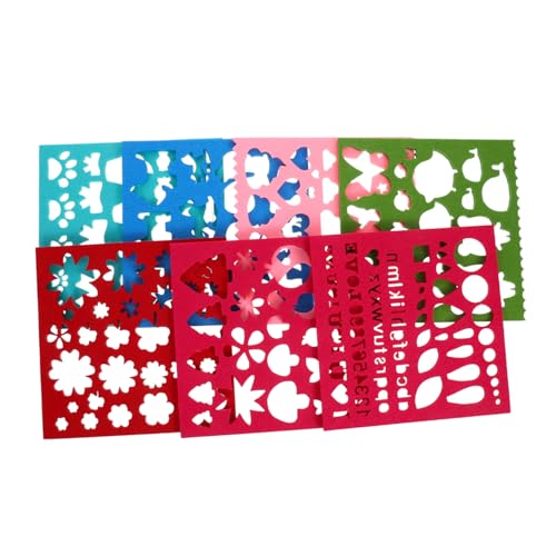 ORFOFE 7 Stück Teiliges Nadelfilz Schablonen DIY Wollfilz Formen für Trockenfilzen Filz Nähprojekte Anfänger Profi Geeignet Bunte Muster für Kreative Handarbeit und Basteln mit Kindern ORFOFE 7 Stück Teiliges Nadelfilz Schablonen DIY Wollfilz Formen für Trockenfilzen Filz Nähprojekte Anfänger Profi Geeignet Bunte Muster für Kreative Handarbeit und Basteln mit Kindern von ORFOFE