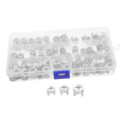 ORFOFE 75 Stück Teiliges Möbelverbinder Zinc Legierung Exzenter Nockenmuttern Dreifach Verbindungsbeschläge für Schrank Bücherregal Kleiderschrank Montage Stabile Langlebige Verbindung ORFOFE 75 Stück Teiliges Möbelverbinder Zinc Legierung Exzenter Nockenmuttern Dreifach Verbindungsbeschläge für Schrank Bücherregal Kleiderschrank Montage Stabile Langlebige Verbindung von ORFOFE