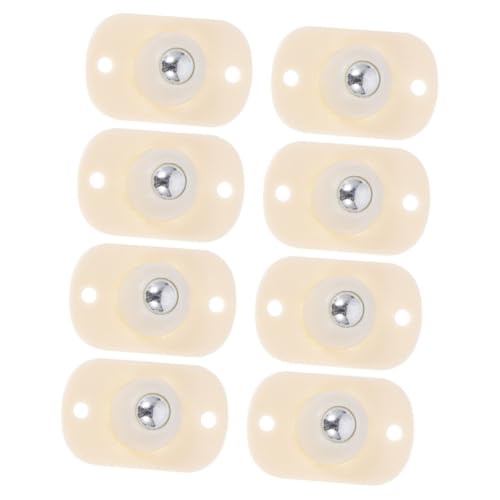 ORFOFE 8 Pcs Selbstklebende Caster-räder Für Möbelbeine Selbstkleber Caster-rotierräder Ersatzräder Für Aufbewahrungsbox von ORFOFE