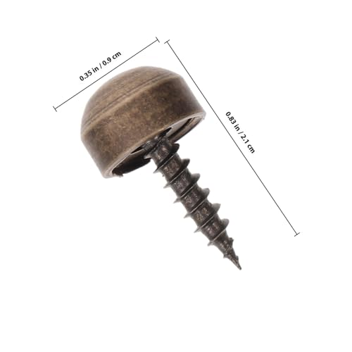 ORFOFE 8 Stück Messing Schraubenabdeckungen Dekorative Zierkappen für Spiegelmontage Gebogene Abdeckkappen für Verschiedene Glasstärken Robust und Langlebig Verdeckt Schrauben Sauber ORFOFE 8 Stück Messing Schraubenabdeckungen Dekorative Zierkappen für Spiegelmontage Gebogene Abdeckkappen für Verschiedene Glasstärken Robust und Langlebig Verdeckt Schrauben Sauber von ORFOFE