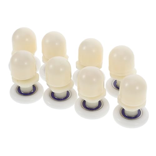 ORFOFE 8 Stück Teiliges Duschtürrollen aus Nylon Einzelne Laufräder für Gebogene Duschtüren Geräuschlose Gleitelemente Ersatz für Schiebetürbeschläge Langlebig und Stabil Geeignet für ORFOFE 8 Stück Teiliges Duschtürrollen aus Nylon Einzelne Laufräder für Gebogene Duschtüren Geräuschlose Gleitelemente Ersatz für Schiebetürbeschläge Langlebig und Stabil Geeignet für von ORFOFE