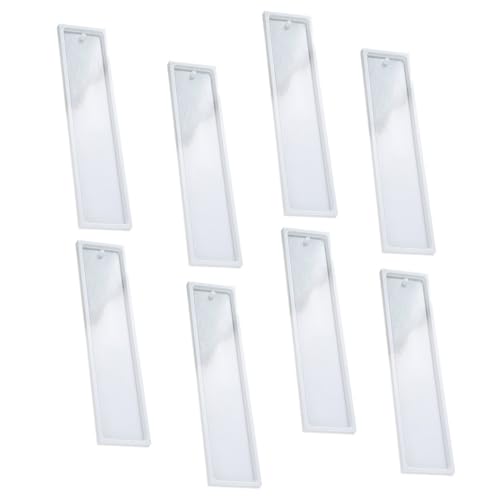 ORFOFE 8 Stück Teiliges Silikon Lesezeichen Gießform für DIY Epoxidharz Kunsthandwerk Flexible Silikonform für Kreative Buchzeichen Bastelprojekte Einfaches Schmuckanhänger Gießen ORFOFE 8 Stück Teiliges Silikon Lesezeichen Gießform für DIY Epoxidharz Kunsthandwerk Flexible Silikonform für Kreative Buchzeichen Bastelprojekte Einfaches Schmuckanhänger Gießen von ORFOFE