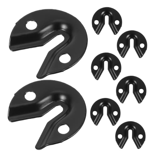 ORFOFE 8 Stück Teiliges Spiegelmontage Edelstahl mit Verdeckter Befestigung Schwerlastfähige Wandhalter für Möbel und Bilderrahmen Minimalistisches Design Schnelle Installation Sichere von ORFOFE