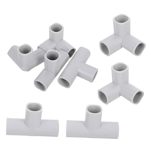 ORFOFE 8 Stück Teiliges T-förmige Kunststoff-verbindungsstücke für Haustier-sicherheitsgitter Werkzeugfreie Montage Vielseitig Einsetzbar für Laufstall Schutzzaun und Spielbereich ORFOFE 8 Stück Teiliges T-förmige Kunststoff-verbindungsstücke für Haustier-sicherheitsgitter Werkzeugfreie Montage Vielseitig Einsetzbar für Laufstall Schutzzaun und Spielbereich von ORFOFE
