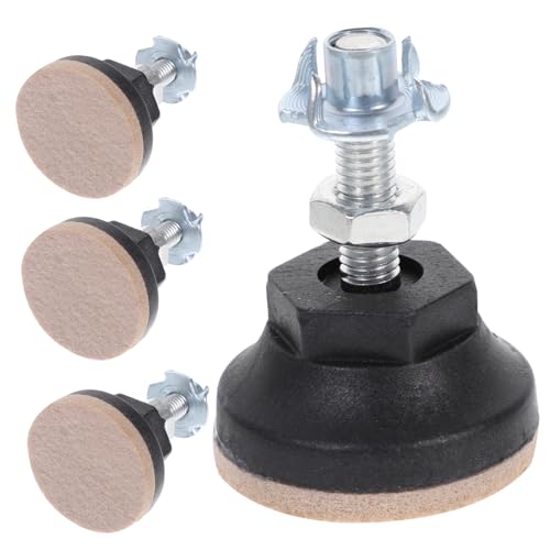 ORFOFE 8 Stück Teiliges Verstellbares Möbel Nivellierfüße aus Filz Robuste Gewindeschrauben Geräuscharm rutschfest Einfach zu Montieren Geeignet für Stuhl und Tischbeine ORFOFE 8 Stück Teiliges Verstellbares Möbel Nivellierfüße aus Filz Robuste Gewindeschrauben Geräuscharm rutschfest Einfach zu Montieren Geeignet für Stuhl und Tischbeine von ORFOFE