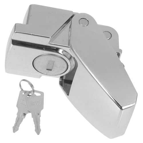 ORFOFE Abschließbarer Zinklegierungs Hasp Lock für Schrank Elektrokabinentüren Vielseitiger Sicherheitsriegel mit Schlüssel Einfache Bedienung Zuverlässige Verriegelung für Möbel und ORFOFE Abschließbarer Zinklegierungs Hasp Lock für Schrank Elektrokabinentüren Vielseitiger Sicherheitsriegel mit Schlüssel Einfache Bedienung Zuverlässige Verriegelung für Möbel und von ORFOFE