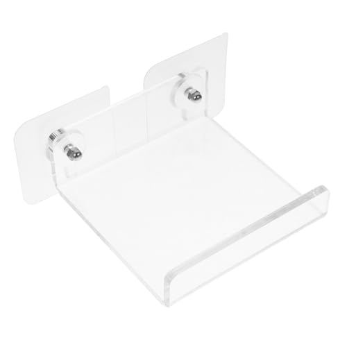 ORFOFE Acryl Schwebendes Wandregal ohne Bohren Transparent Badezimmer Küchen Ablage Praktische Aufbewahrung Robust Langlebig Vielseitig Einsetzbar ORFOFE Acryl Schwebendes Wandregal ohne Bohren Transparent Badezimmer Küchen Ablage Praktische Aufbewahrung Robust Langlebig Vielseitig Einsetzbar von ORFOFE