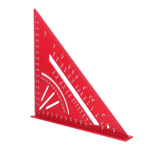 ORFOFE Aluminium holzarbeits dreieck Präzises Robustes Aluminiumlegierungslineal Metrisch Imperial Langlebiges Schreinerwerkzeug für Genaue Holzbearbeitung und Ingenieurprojekte ORFOFE Aluminium holzarbeits dreieck Präzises Robustes Aluminiumlegierungslineal Metrisch Imperial Langlebiges Schreinerwerkzeug für Genaue Holzbearbeitung und Ingenieurprojekte von ORFOFE