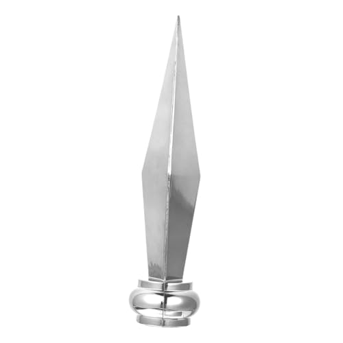 ORFOFE Aluminiumlegierung Fahnenmast Kopf Ersatz Flaggenmast Topper Langlebig Handlich Leicht zu Montieren für Fahnenmast Zubehör und Outdoor Flaggen Dekorativ Robust Silber ORFOFE Aluminiumlegierung Fahnenmast Kopf Ersatz Flaggenmast Topper Langlebig Handlich Leicht zu Montieren für Fahnenmast Zubehör und Outdoor Flaggen Dekorativ Robust Silber von ORFOFE