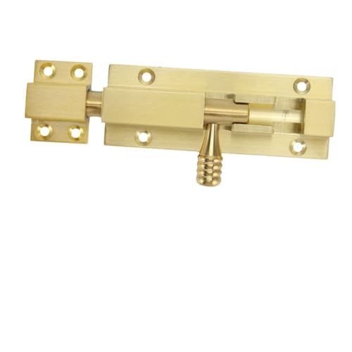 ORFOFE Aluminiumlegierung Türbolzen Riegelschloss Lang Rostfrei Robust für Holztüren mit Ergonomischem Design und Hoher Dauerhaftigkeit für Einbruchschutz und Wohnbereich von ORFOFE