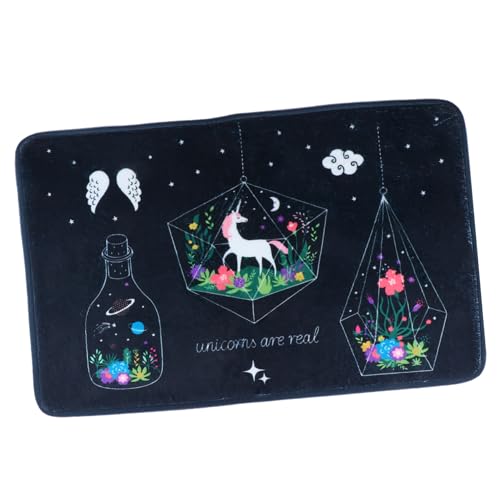 ORFOFE Anti rutsch Eingangsmatte Unicorn Bodenmatte Polyester Komfortabel Strapazierfähig Für Flur Badezimmer Wohnzimmer Fußmatte ORFOFE Anti rutsch Eingangsmatte Unicorn Bodenmatte Polyester Komfortabel Strapazierfähig Für Flur Badezimmer Wohnzimmer Fußmatte von ORFOFE