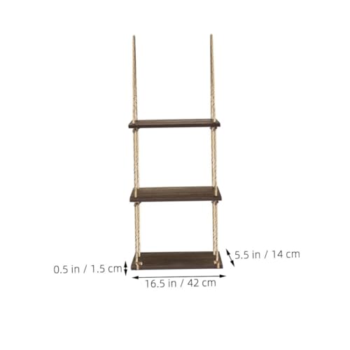 ORFOFE Antikes Stöckiges Holz Wandregal aus Paulownia Vintage Wandmontiertes Regal für Wohnzimmer Küche Bad Platzsparendes Hängeregal zur Stilvollen Aufbewahrung und Dekoration ORFOFE Antikes Stöckiges Holz Wandregal aus Paulownia Vintage Wandmontiertes Regal für Wohnzimmer Küche Bad Platzsparendes Hängeregal zur Stilvollen Aufbewahrung und Dekoration von ORFOFE