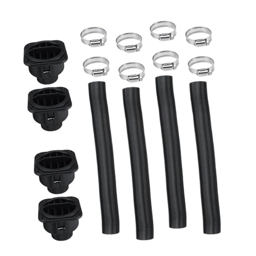 ORFOFE Auto-heizung Luftkanal Set Heizschlauch mit Eckigen Luftauslässen und Halterungen Flexibel Langlebig Passend für Standheizungen in Landmaschinen Industrie und Fahrzeugen ORFOFE Auto-heizung Luftkanal Set Heizschlauch mit Eckigen Luftauslässen und Halterungen Flexibel Langlebig Passend für Standheizungen in Landmaschinen Industrie und Fahrzeugen von ORFOFE