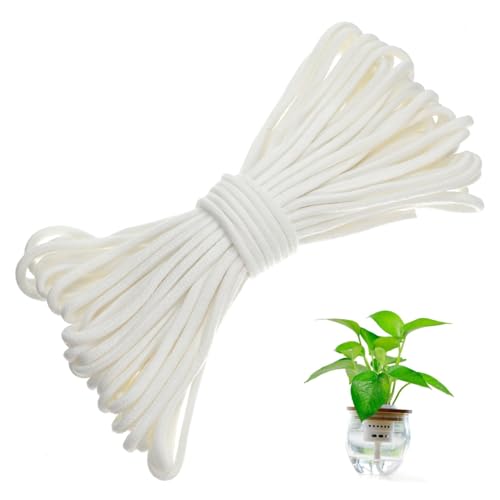 ORFOFE Automatische Bewässerung Baumwoll Hydroponikseil Pflanzenschnur Wasserspeicher Flexibel für Blumentöpfe Garten Zubehör Zimmerpflanzen DIY Hydroponikbedarf ORFOFE Automatische Bewässerung Baumwoll Hydroponikseil Pflanzenschnur Wasserspeicher Flexibel für Blumentöpfe Garten Zubehör Zimmerpflanzen DIY Hydroponikbedarf von ORFOFE