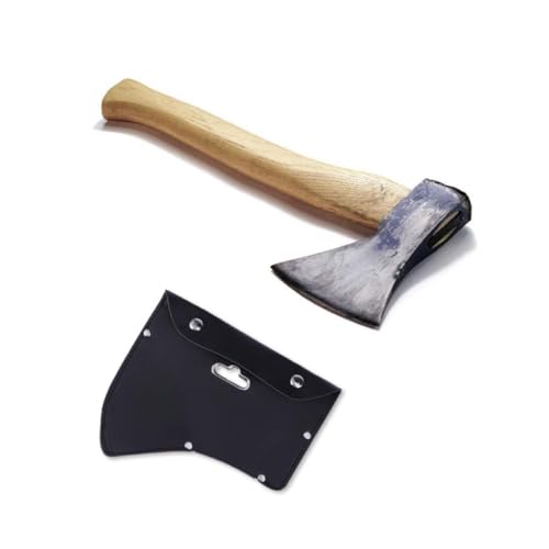 ORFOFE Axtschutzhülle aus Kunstmaterial mit Haken Robuste Axtscheide für Beile Langlebige Schutzhülle für Axtkopf Praktischer Aufbewahrungsschutz für Outdoor und Garten von ORFOFE