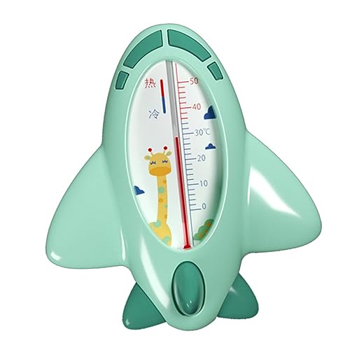ORFOFE Badethermometer Flugzeugform Schwimmend Freies Kunststoffmaterial Sicheres Messgerät für Badewasser Pool Aquarium Niedliches Wasserspielzeug für Grün ORFOFE Badethermometer Flugzeugform Schwimmend Freies Kunststoffmaterial Sicheres Messgerät für Badewasser Pool Aquarium Niedliches Wasserspielzeug für Grün von ORFOFE
