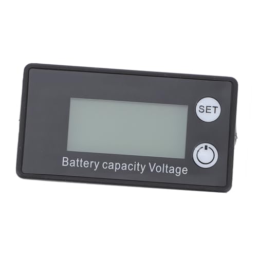 ORFOFE Batterie Kapazitätsmesser LCD Voltmeter Weißer Bildschirm Batteriezustand Anzeige Kompatibel mit Blei und Lithiumbatterien Tragbarer Spannungsprüfer für Auto Motorrad ORFOFE Batterie Kapazitätsmesser LCD Voltmeter Weißer Bildschirm Batteriezustand Anzeige Kompatibel mit Blei und Lithiumbatterien Tragbarer Spannungsprüfer für Auto Motorrad von ORFOFE