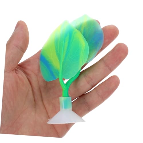 ORFOFE Betta Fisch Hängematte Doppeltes Silikonblatt mit Saugnapf Aquarium Ruheplatz und Laichbett Sichere Betta Tank Dekoration Einfach zu Reinigen Versteck für Fische ORFOFE Betta Fisch Hängematte Doppeltes Silikonblatt mit Saugnapf Aquarium Ruheplatz und Laichbett Sichere Betta Tank Dekoration Einfach zu Reinigen Versteck für Fische von ORFOFE