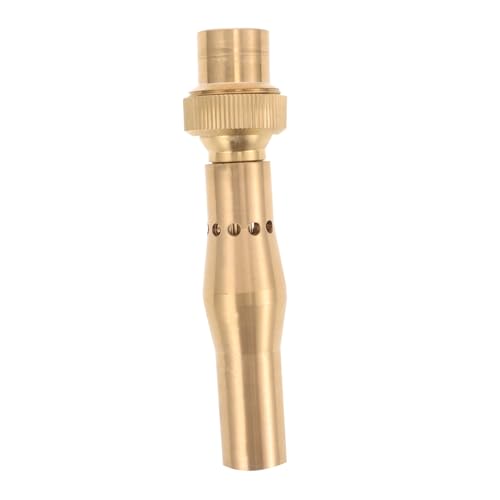 ORFOFE Brass Fountain Sprinkler Nozzle Einstellbarer Wasserstrahl für Garten Teich Springbrunnen Außendüse für Vielseitige Wasserspiele Landschaftsbau von ORFOFE