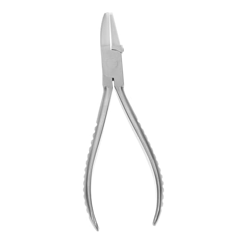 ORFOFE Brillen Reparaturzange aus Stahl Flacher Kopf für Schutz Rutschfester Griff Vielseitiges Brillen Heimwerkzeug zur Präzisen Anpassung von Brillenfassungen von ORFOFE