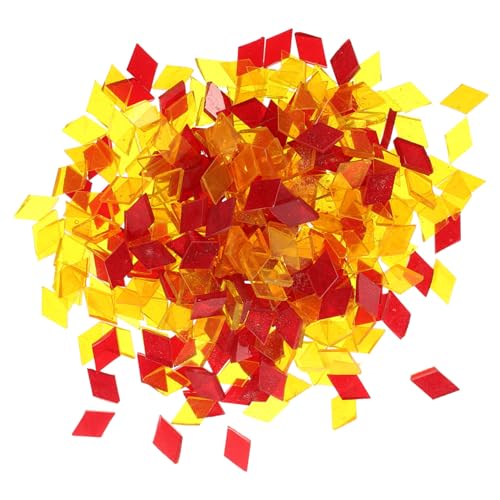 ORFOFE Bunte Rhombische Mosaiksteine aus Glas DIY Bastelset für Kerzenhalter Glasfliesen Poliert Langlebig Wetterfest für Kreative Dekoration und Handwerksprojekte ORFOFE Bunte Rhombische Mosaiksteine aus Glas DIY Bastelset für Kerzenhalter Glasfliesen Poliert Langlebig Wetterfest für Kreative Dekoration und Handwerksprojekte von ORFOFE