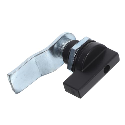 ORFOFE Cam Schloss mit Schwarzem Griff Abschließbar für Verteilerschrank Kompatibel mit Elektro Industrieanlagen Einfache Montage Sichere Zugangskontrolle für Gewerbe Büro und Zuhause von ORFOFE